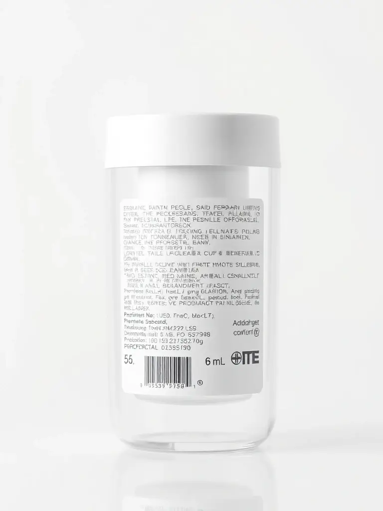 A label affixed to a product exposed to harsh environmental conditions, such as moisture or extreme temperatures, illustrating the importance of durability.